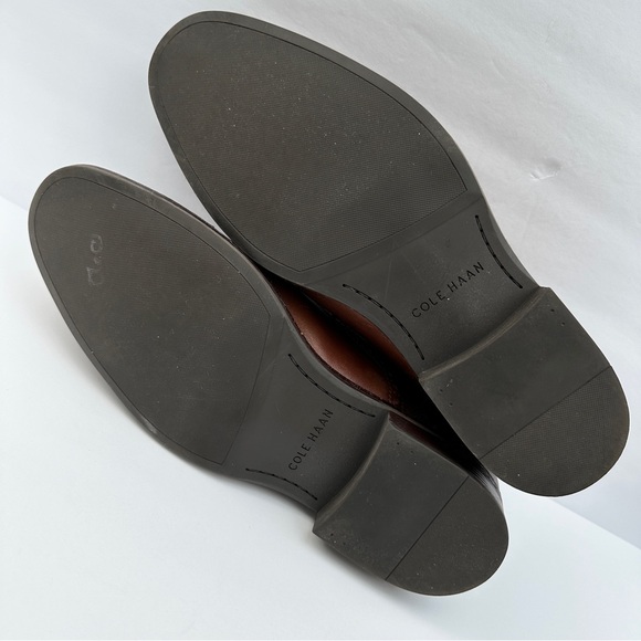 Cole Haan Men's Wayne Cap Oxford Dress Brown Shoes Size 11 - Picture 6 of 9